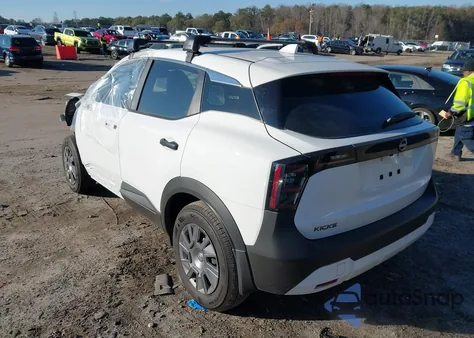 2025 Nissan Kicks S Fwd z USA, uszkodzony, nr VIN 3N8AP6BAXSL376353